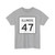 Illinois 47 (Illinois) (Road Sign) T-Shirt