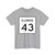 Illinois 43 (Illinois) (Road Sign) T-Shirt