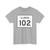 Illinois 102 (Illinois) (Road Sign) T-Shirt