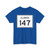 Illinois 147 (Illinois) (Road Sign) T-Shirt