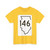 Illinois 146 1950 (Illinois) (Road Sign) T-Shirt