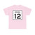 Indiana 12 1955 (Indiana) (Road Sign) T-Shirt