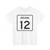 Indiana 12 (Indiana) (Road Sign) T-Shirt