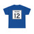 Indiana 12 (Indiana) (Road Sign) T-Shirt