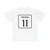 Indiana 11 (Indiana) (Road Sign) T-Shirt