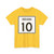 Indiana 10 (Indiana) (Road Sign) T-Shirt