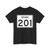 Indiana 201 (Indiana) (Road Sign) T-Shirt