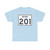 Indiana 201 (Indiana) (Road Sign) T-Shirt