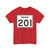 Indiana 201 (Indiana) (Road Sign) T-Shirt