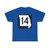 MO-14 (Missouri) (Road Sign) T-Shirt