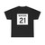 MT-21 (Montana) (Road Sign) T-Shirt