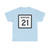 MT-21 (Montana) (Road Sign) T-Shirt