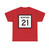 MT-21 (Montana) (Road Sign) T-Shirt