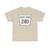 Nebraska State Spur 2183 (Nebraska) (Road Sign) T-Shirt