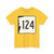 NH Route 124 (New Hampshire) (Road Sign) T-Shirt