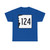 NH Route 124 (New Hampshire) (Road Sign) T-Shirt