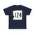 NH Route 124 (New Hampshire) (Road Sign) T-Shirt