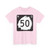 North Dakota 50 (North Dakota) (Road Sign) T-Shirt