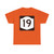 NY-19 (New York) (Road Sign) T-Shirt