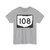 OH-108 (Ohio) (Road Sign) T-Shirt