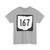OH-167 1967 (Ohio) (Road Sign) T-Shirt