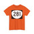 OR 281 (Oregon) (Road Sign) T-Shirt