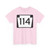 PA-114 (Pennsylvania) (Road Sign) T-Shirt