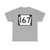 PA-167 (Pennsylvania) (Road Sign) T-Shirt