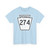 PA-274 1948 (Pennsylvania) (Road Sign) T-Shirt