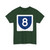 PR primary 8 (Puerto Rico) (Road Sign) T-Shirt