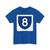 PR primary 8 (Puerto Rico) (Road Sign) T-Shirt