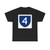 PR primary 4 (Puerto Rico) (Road Sign) T-Shirt