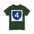 PR primary 4 (Puerto Rico) (Road Sign) T-Shirt