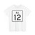 Rhode Island 12 (Rhode Island) (Road Sign) T-Shirt