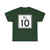 Rhode Island 10 (Rhode Island) (Road Sign) T-Shirt