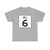 Rhode Island 6 (Rhode Island) (Road Sign) T-Shirt