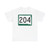 SD 204 (South Dakota) (Road Sign) T-Shirt