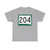 SD 204 (South Dakota) (Road Sign) T-Shirt