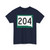 SD 204 (South Dakota) (Road Sign) T-Shirt