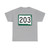 SD 203 (South Dakota) (Road Sign) T-Shirt