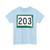 SD 203 (South Dakota) (Road Sign) T-Shirt