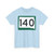 SD 140 (South Dakota) (Road Sign) T-Shirt
