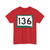 SD 136 (South Dakota) (Road Sign) T-Shirt