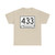 Tennessee 433 (Tennessee) (Road Sign) T-Shirt