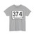 Tennessee 374 (Tennessee) (Road Sign) T-Shirt