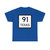 Texas 91 (Texas) (Road Sign) T-Shirt