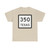 Texas 350 (Texas) (Road Sign) T-Shirt