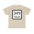 Texas 349 (Texas) (Road Sign) T-Shirt