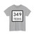 Texas 349 (Texas) (Road Sign) T-Shirt