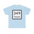 Texas 349 (Texas) (Road Sign) T-Shirt